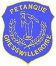 PETANQUE GRESSWILLEROISE 3 Place des Sports 67190 GRESSWILLER 03 88 50 19 19